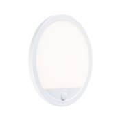 PAULMANN Outdoor 230V panneau Lamina rond PIR blanc IP44 15W 3000K - 94662