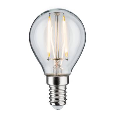 Ampoule LED PAULMANN filament shpérique 250lm E14 2,6W Clair 2700K 230V - 28689
