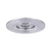 Encastré PAULMANN Nova mini Coin rond fixe IP44 LED 1x4W 310lm alu tourné/alu -