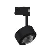 Spot PAULMANN ProRail3 Aldan 1x9W Noir/Chrome 230V métal 3000K 3 phases dimmable