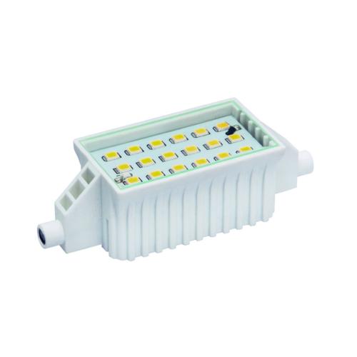 LED R7s 6W 78 mm Blanc Chaud 3000 K 500 lm.