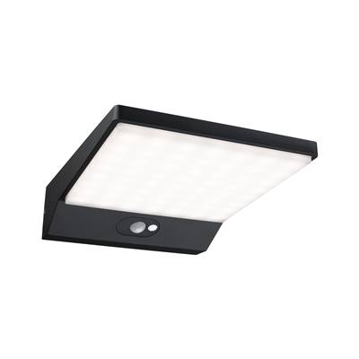 PAULMANN Outdoor applique solaire IP44 3000K Alu détecteur de mouvements - 94334