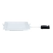 Kit encastré PAULMANN Quality Panel carré LED 1x18W 4000K 230V 220x220mm Blanc -