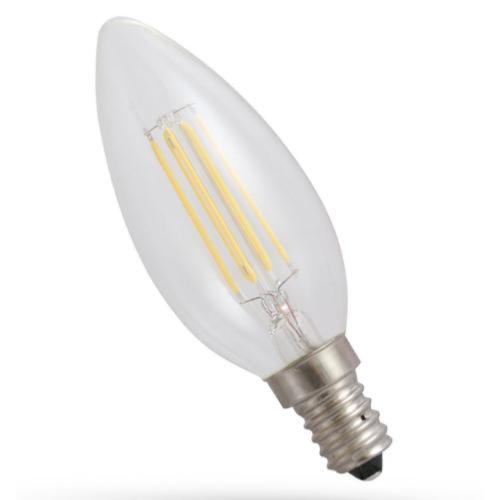 Ampoule LED Filament Flamme C35 4W E14 360° 2700K