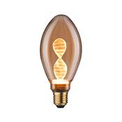 Ampoule LED PAULMANN B75 Inner Glow Helix 180lm E27 doré 1800K - 28884