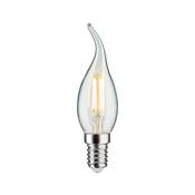 Ampoule LED PAULMANN filament Flamme cosy 470lm E14 4,8W Clair gradable 2700K 23