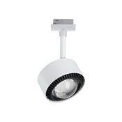 Spot PAULMANN URail Aldan II 1x9W Blanc/ Noir 230V Métal 2700K gradable - 95395