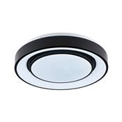 Plafonnier PAULMANN Rainbow Dynamic RGB TunW LED 22W 375mmm Blanc/Noir 230V Syn/