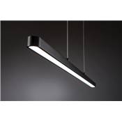 Suspension PAULMANN Lento BLE LED 1x43W TunW Noir 230V Alu/étique - 79694