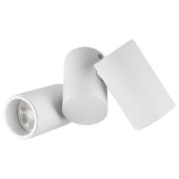 5 x Spots encastrables saillie double orientable blanc mat pour LED GU10 Kanlux
