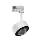 Spot PAULMANN ProRail3 Aldan 1x9W Blanc/Noir 230V métal 4000K 3 phases dimmable