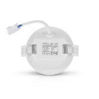 Lot de 10 Spot LED 8W 120° encastrable IP44 3000K Extra-plat