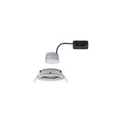 Kit encastré PAULMANN Nova Coin 3 niv grad rond noir LED 1x6W 2700K 230V Acier b