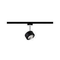 Urail Spot sur rail LED Aldan noir mat 9W PAULMANN 96927