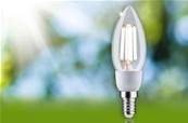 Filament 230 V Bougie LED 525lm 2,5W 4000K  Clair