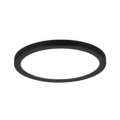 Plafonnier / Panneau LED PAULMANN Atria 11,2W 3000K 190mm 230V noir étique - 709