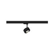 Spot PAULMANN ProRail3 Aldan 1x9W Noir/Chrome 230V métal 3000K 3 phases dimmable