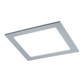 Kit encastré PAULMANN Quality Panel carré LED 1x 18W 4000K 230V 220x220mm Chrome