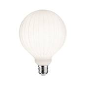 White Lampion Filament 230 V Globe LED E27 230V 400lm 4,3W 3000K gradable Blanc