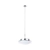 Luminaire en suspension LED Luena IP44  11,5W Verre, Chrome