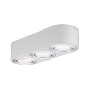 Plafonnier PAULMANN Argun LED 3x4,8W Blanc Alu brossé 230 V, métal - 79710