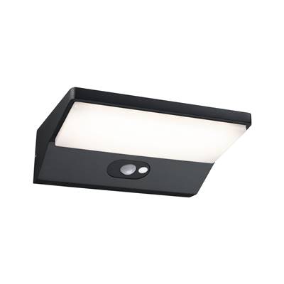 PAULMANN Outdoor applique solaire IP44 3000K Alu détecteur de mouvements - 94335