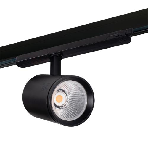 Spot LED 30W 940 pour rail triphasé noir